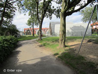 Chiro Sint-Jan Kachtem maakte een verhard toegangspad tot aan de jeugdlokalen.